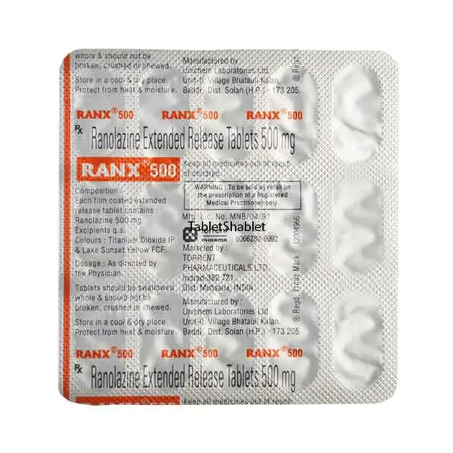 Ranx 500 Tablet product image