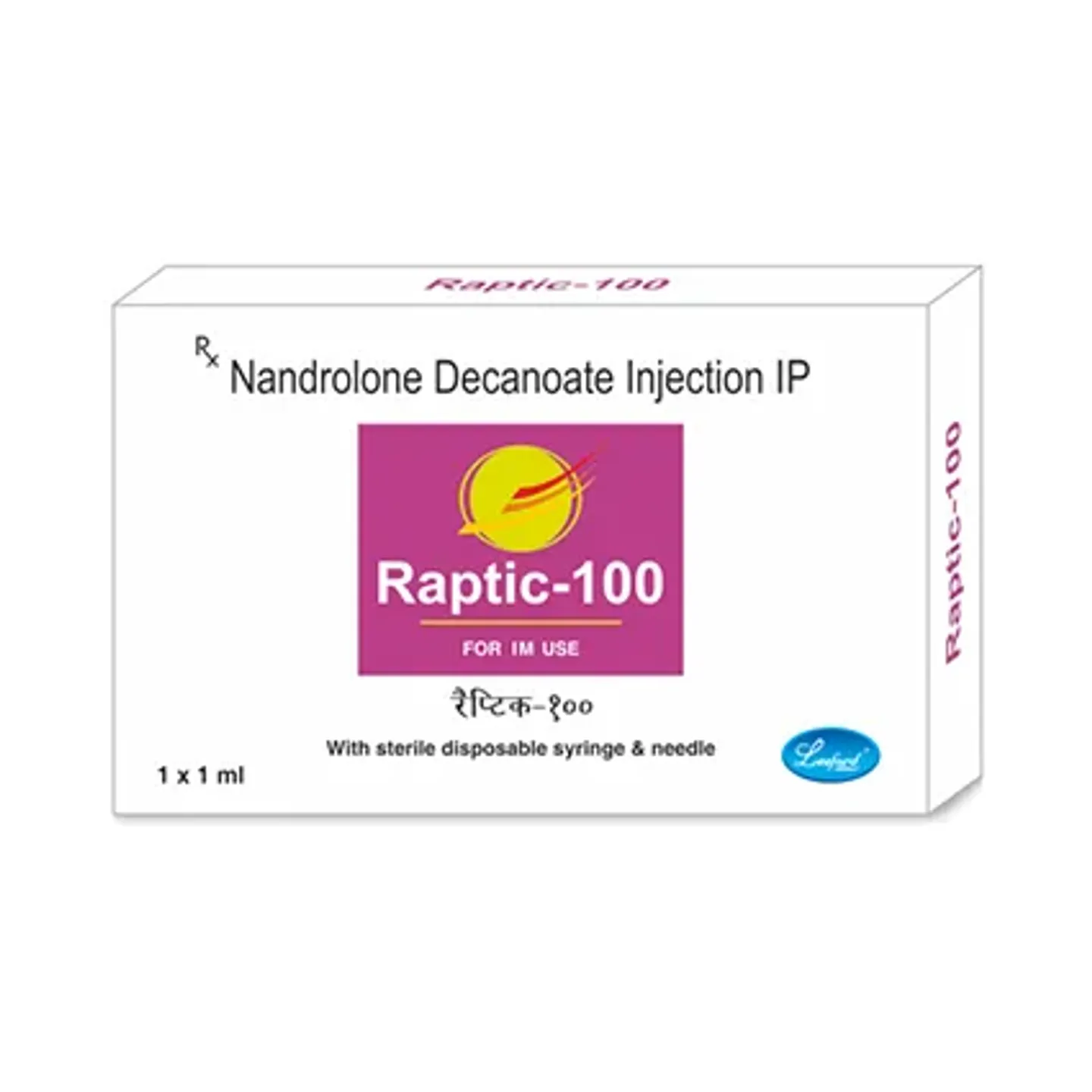 Raptic 100 Injection 1ml product image