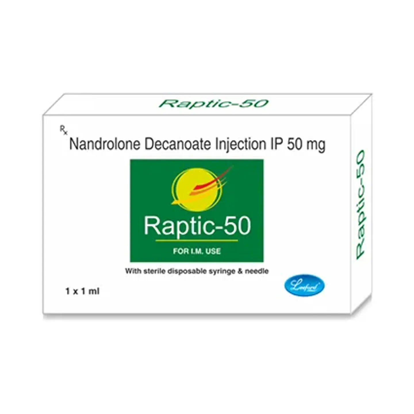 Raptic 50 Injection 1ml product image