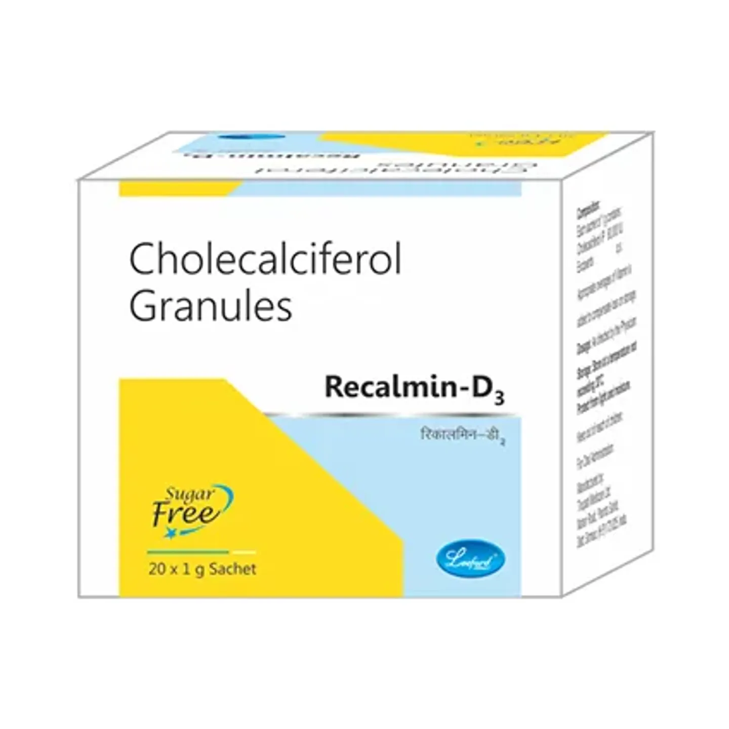 Recalmin D3 Sachet 1gm product image