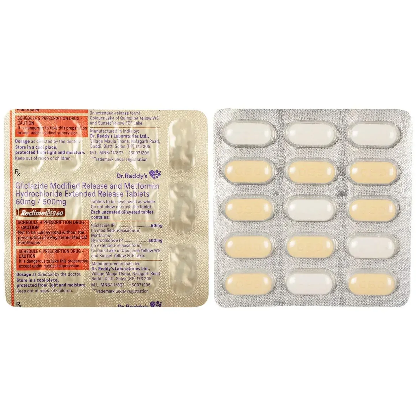 Reclimet Od 60 Tablet product image