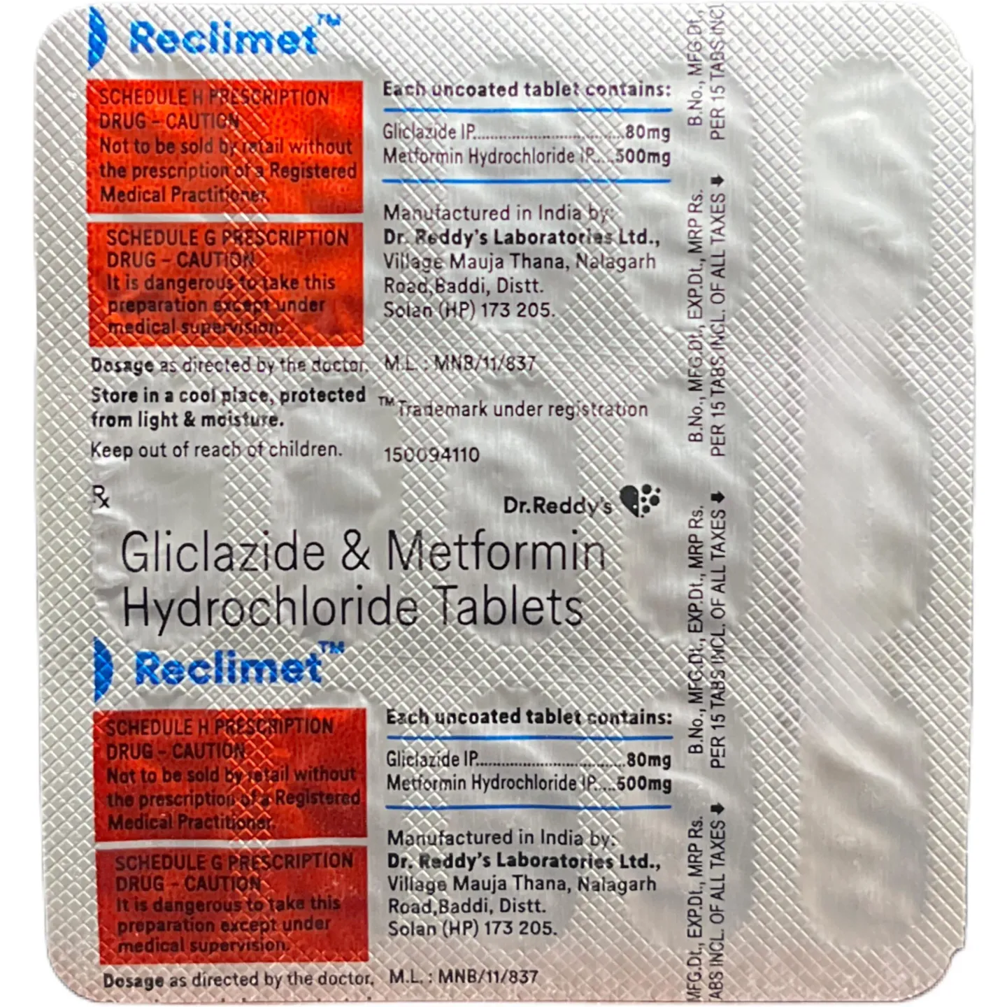 Reclimet Tablet product image