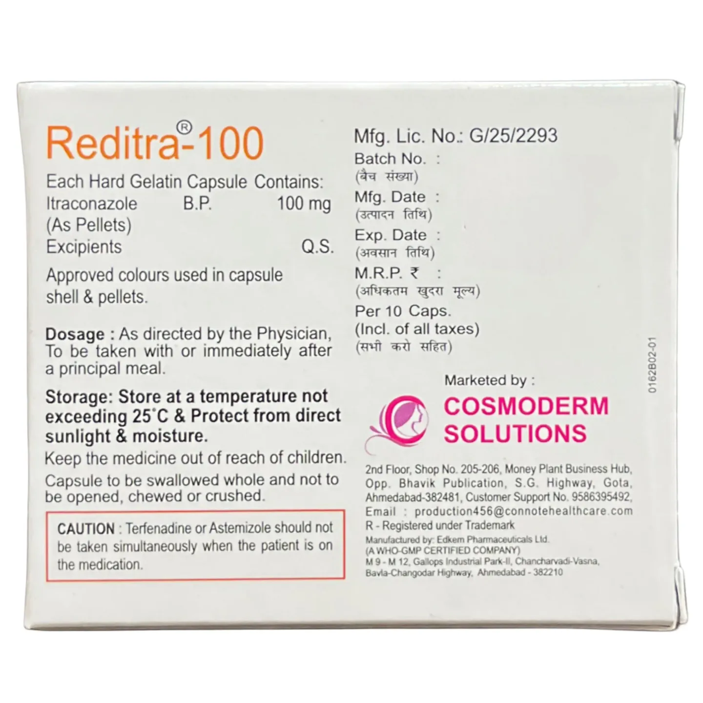 Reditra 100 Capsule product image
