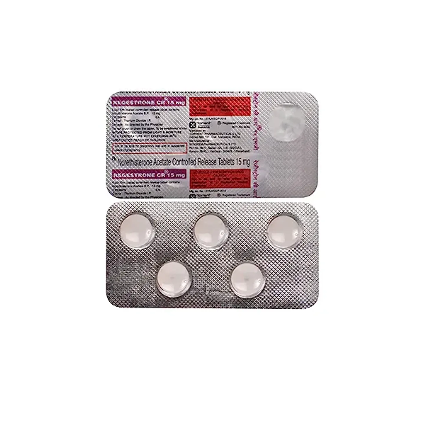Regestrone Cr 15 Tablet product image
