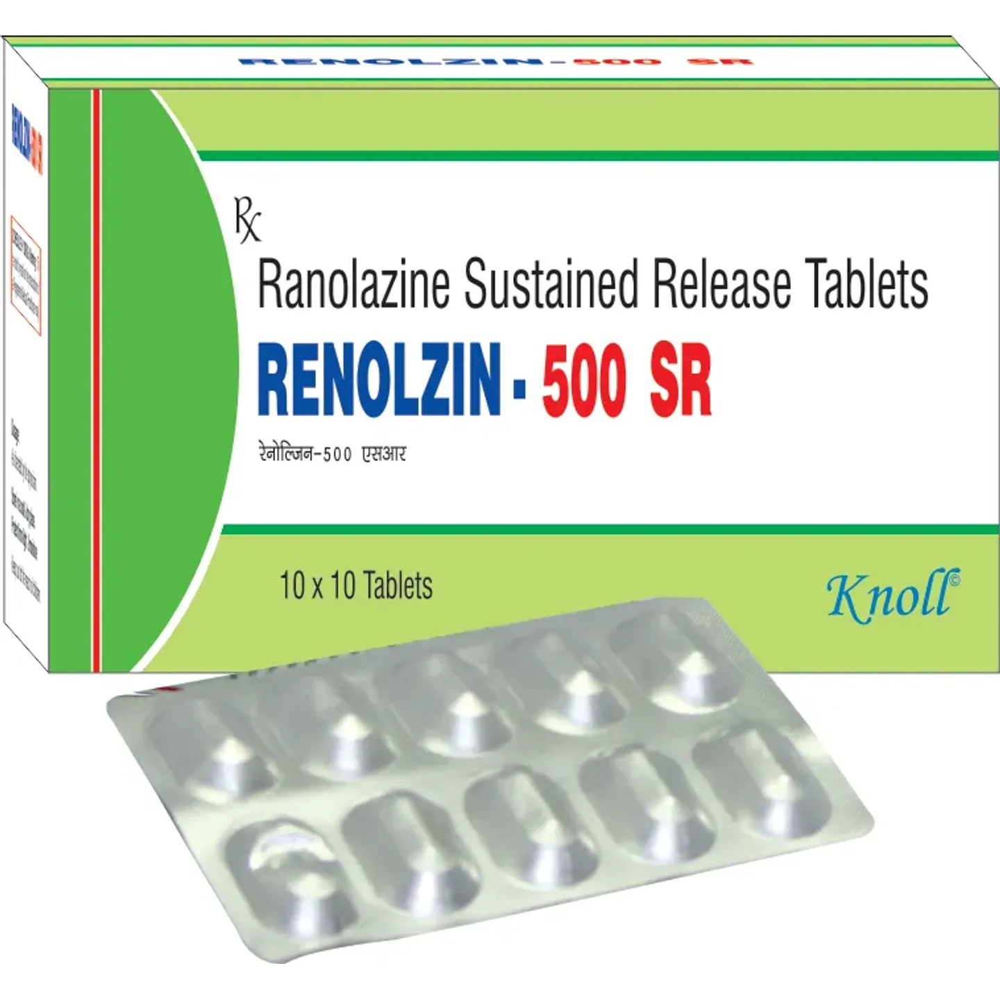 Renolzin 500 Sr Tablet product image