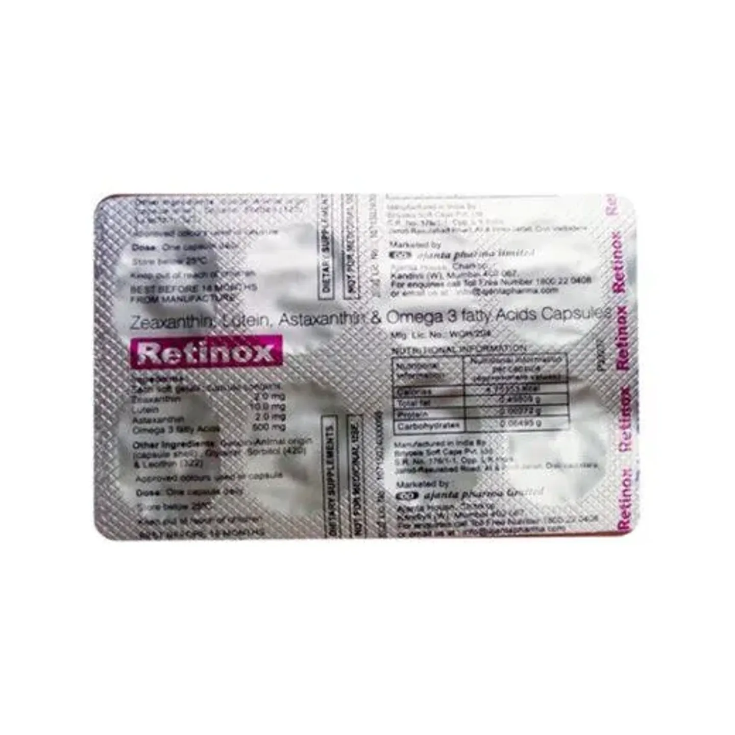 Retinox Capsule product image