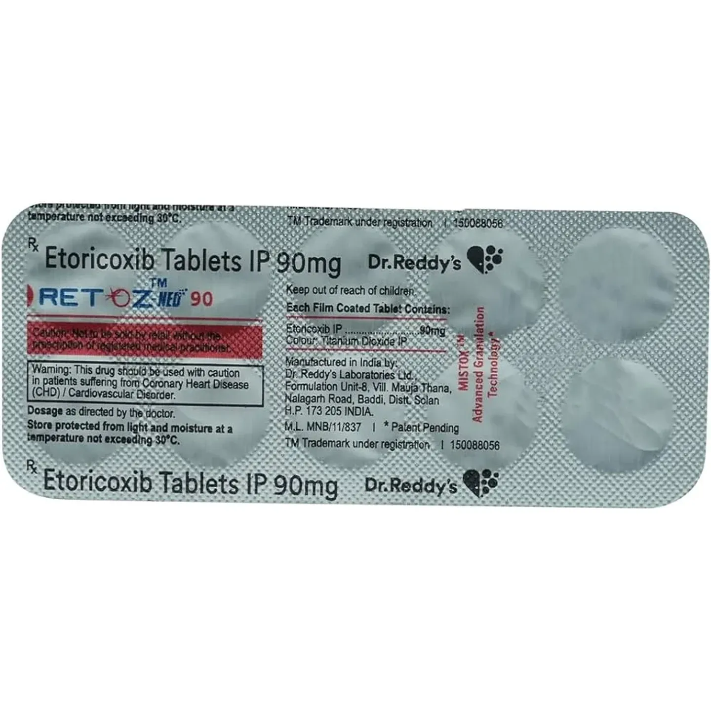 Retoz Neo 90 Tablet product image