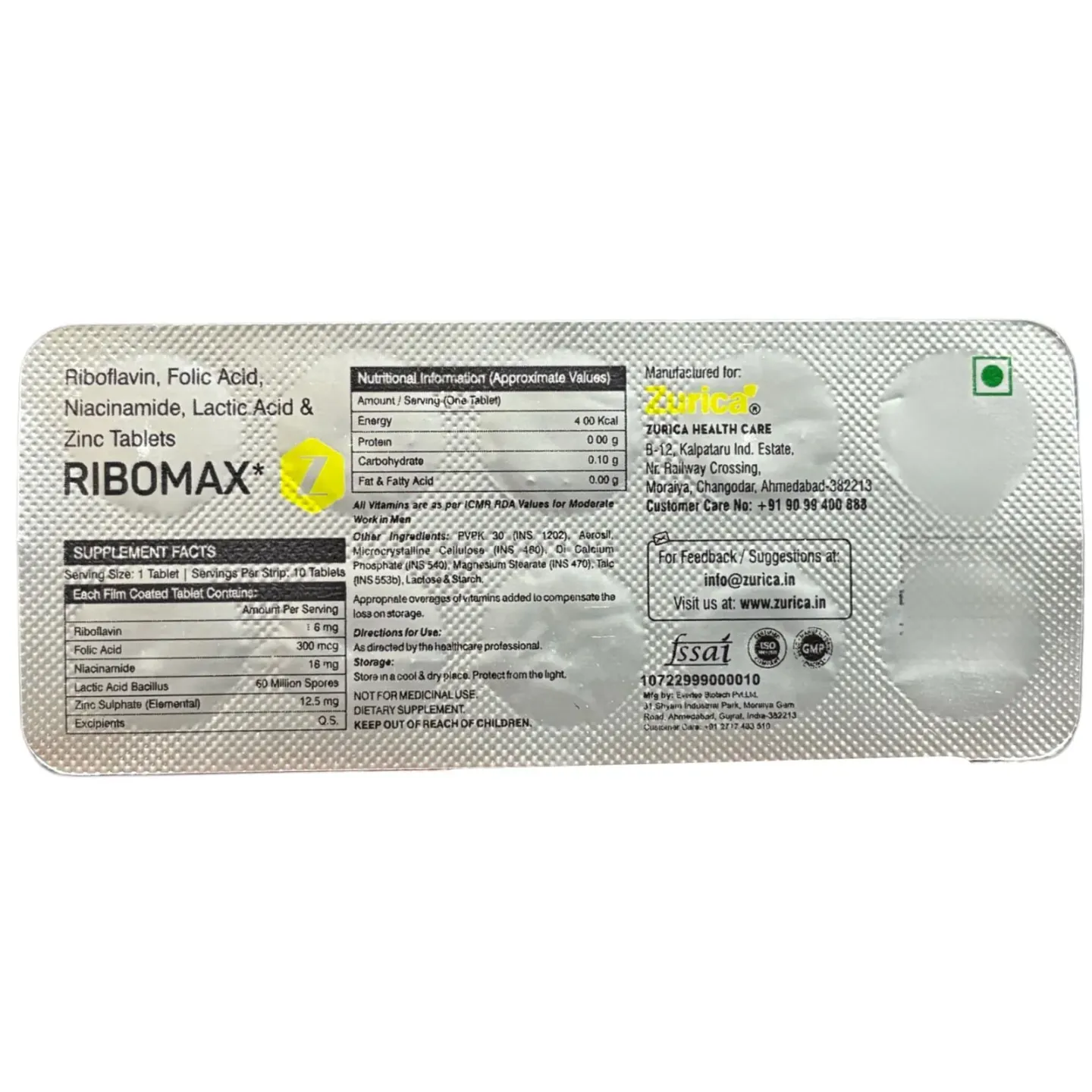 Ribomax Z Tablet product image