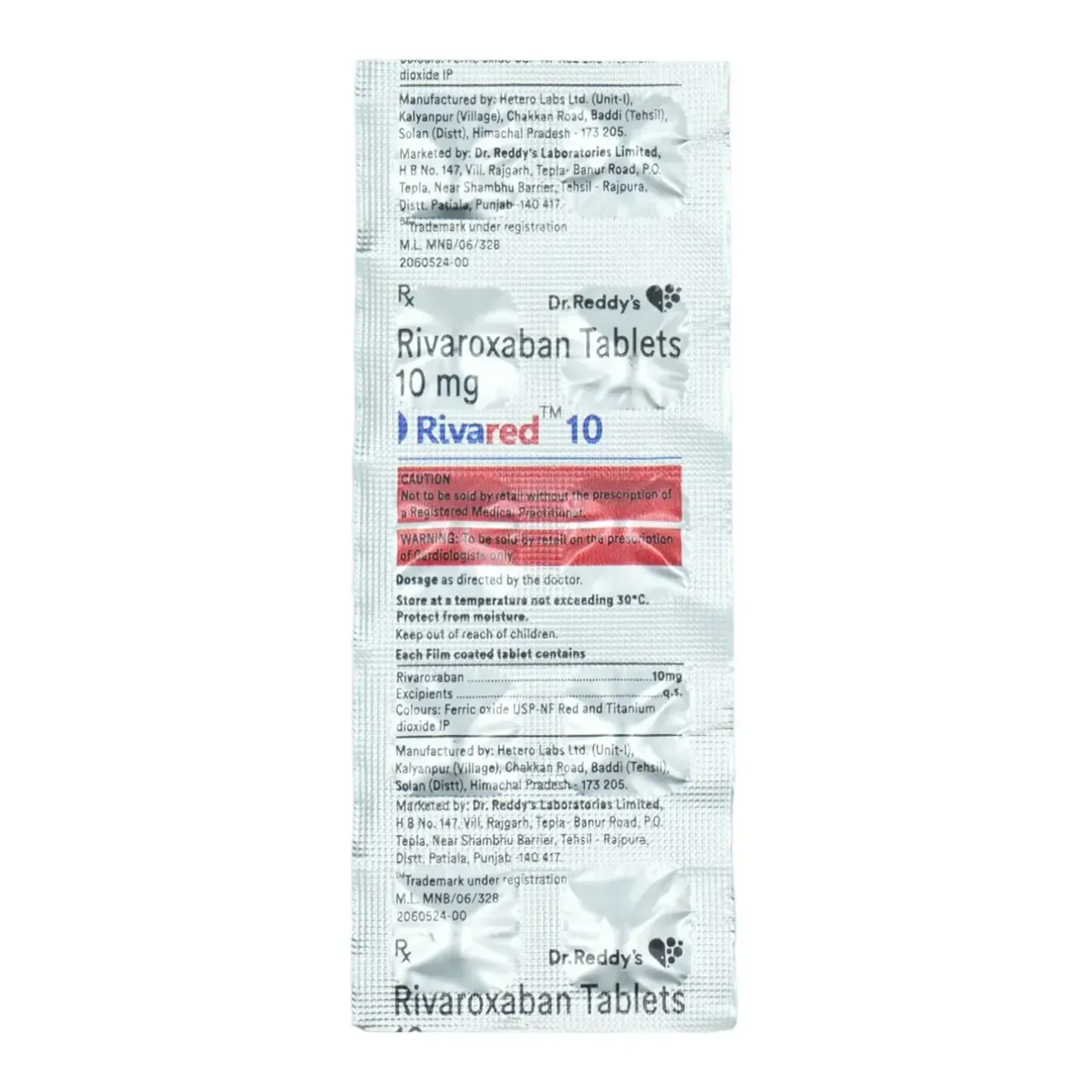 Rivared 10 Tablet product image