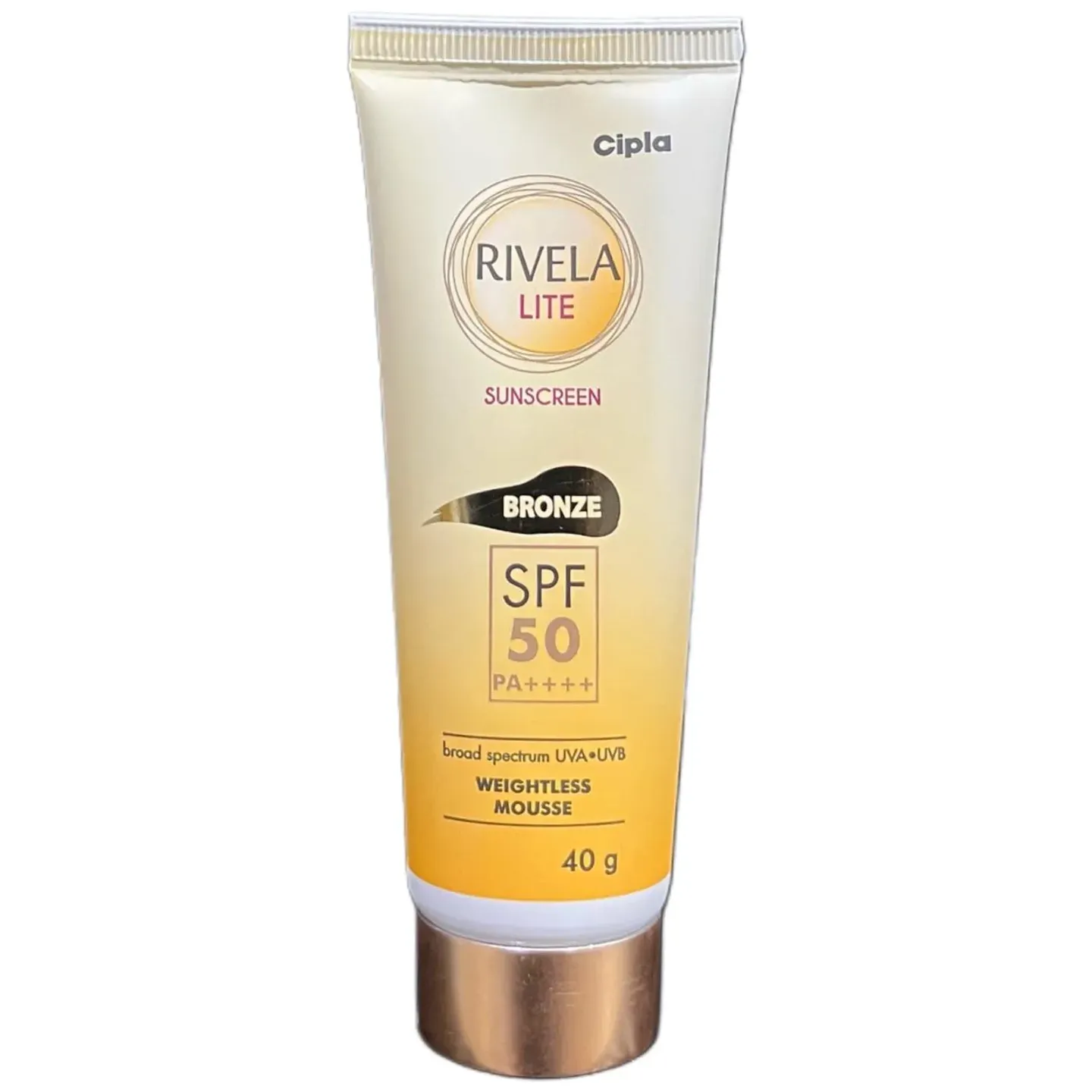 Rivela Lite Bronze Spf 50 Sunscreen 40gm product image