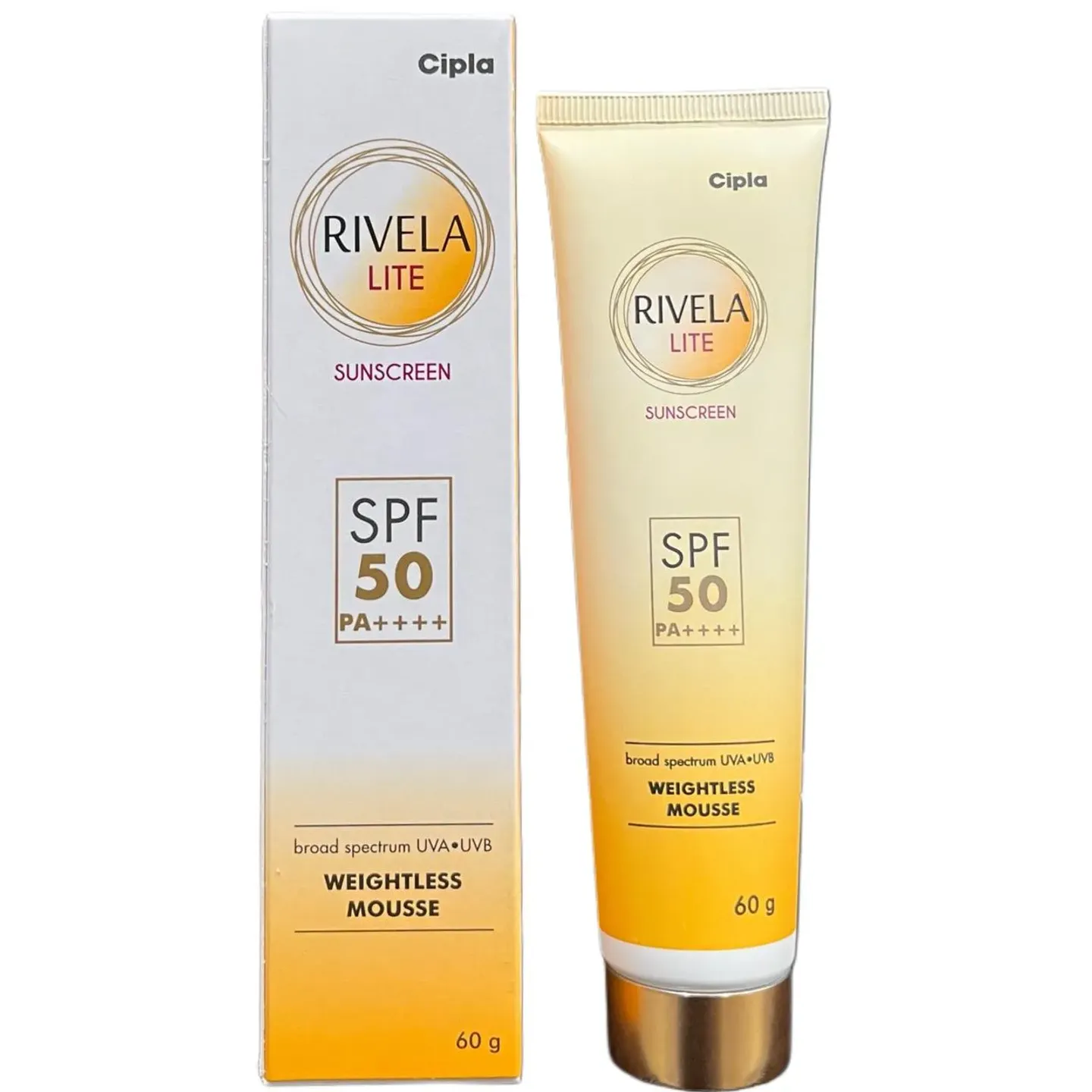 Rivela Lite Spf 50 Sunscreen 60gm product image