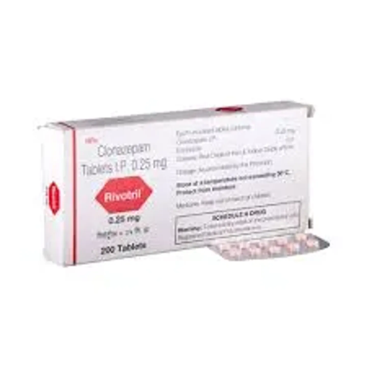 Rivotril 0.25 Tab product image