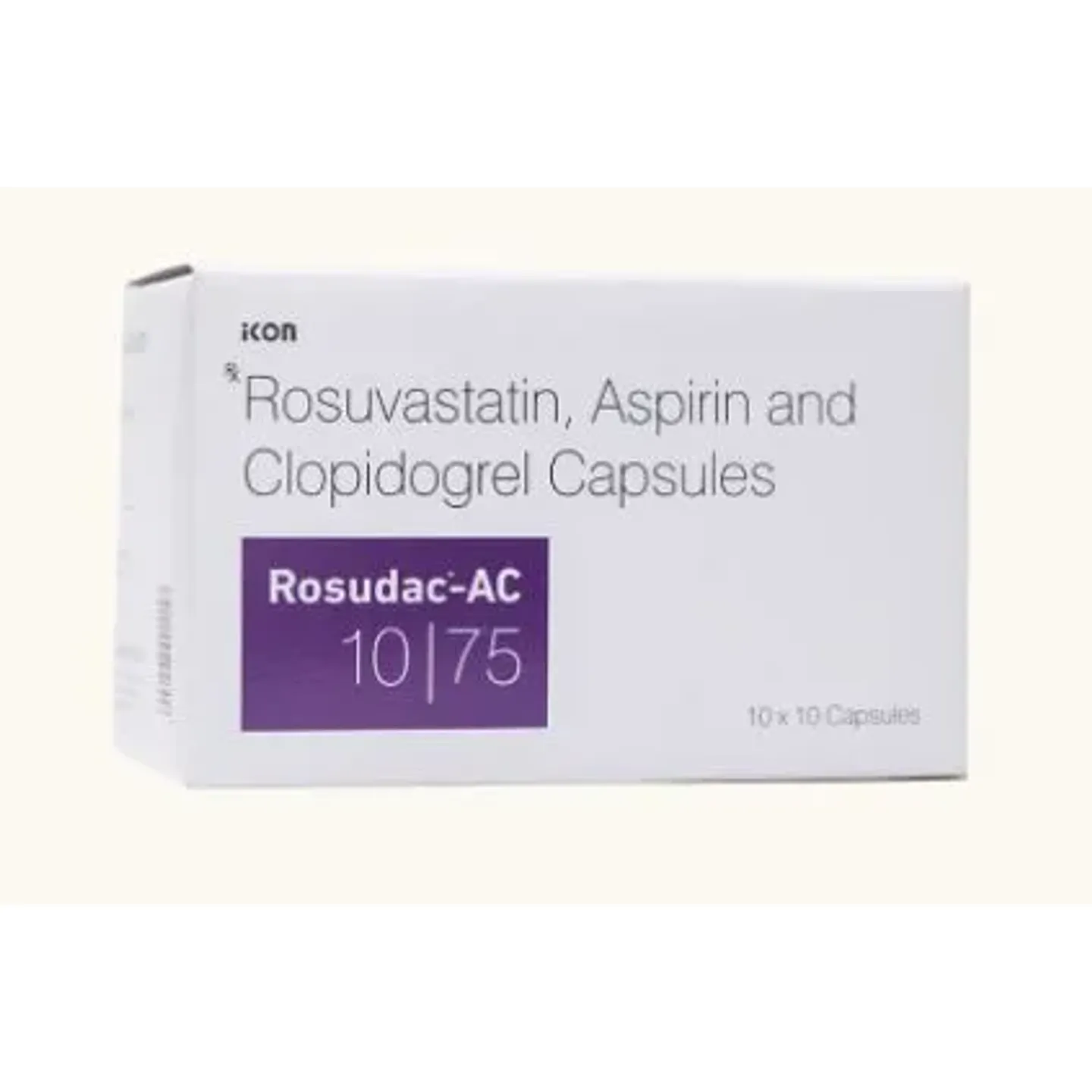 Rosudac Ac 10/75 Capsule product image