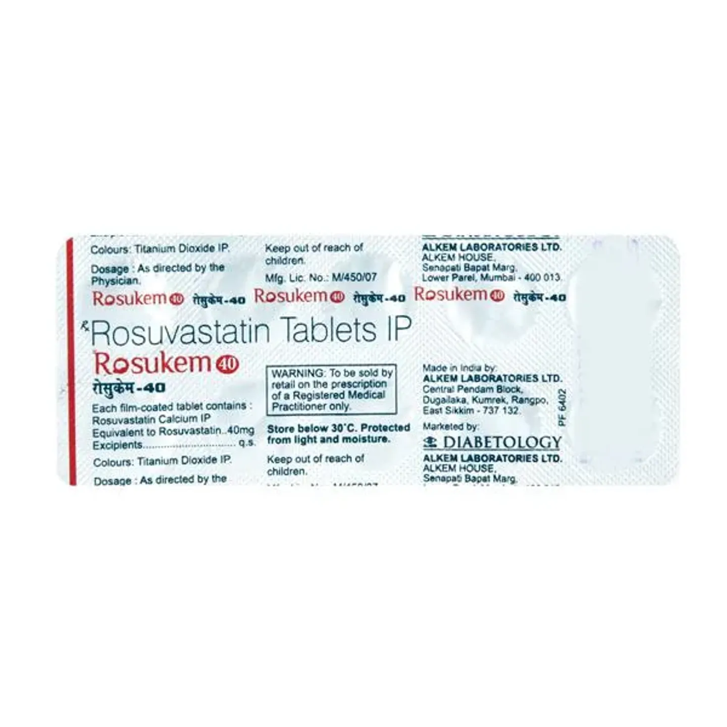 Rosukem 40 Tablet product image