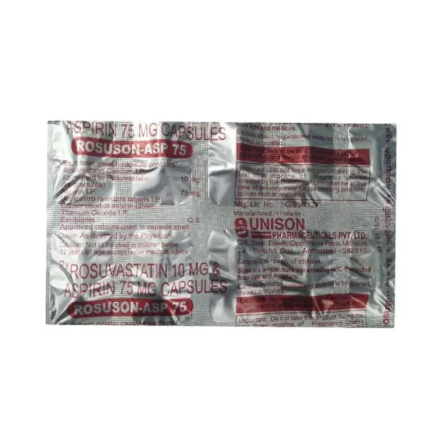 Rosuson Asp 75 Capsule product image