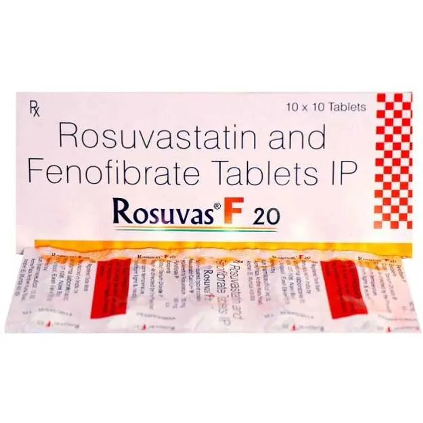 Rosuvas F20 Tablet product image