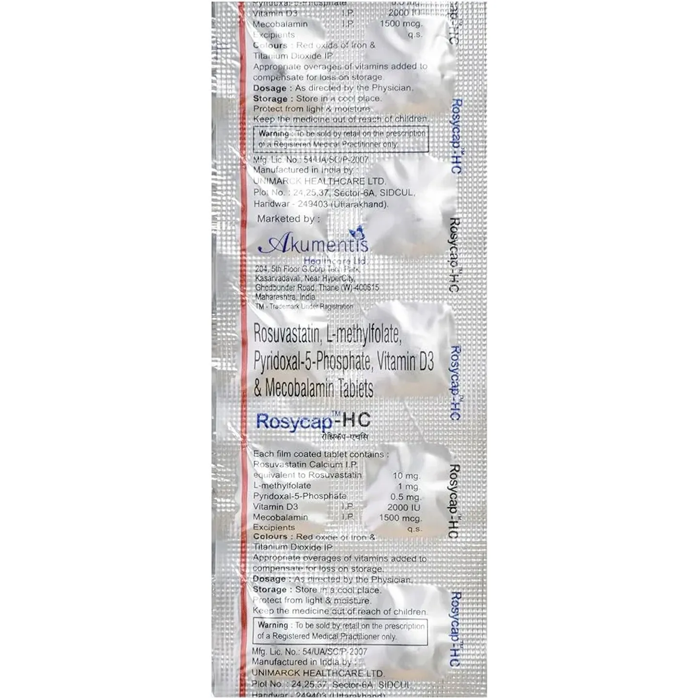 Rosycap Hc Tablet product image