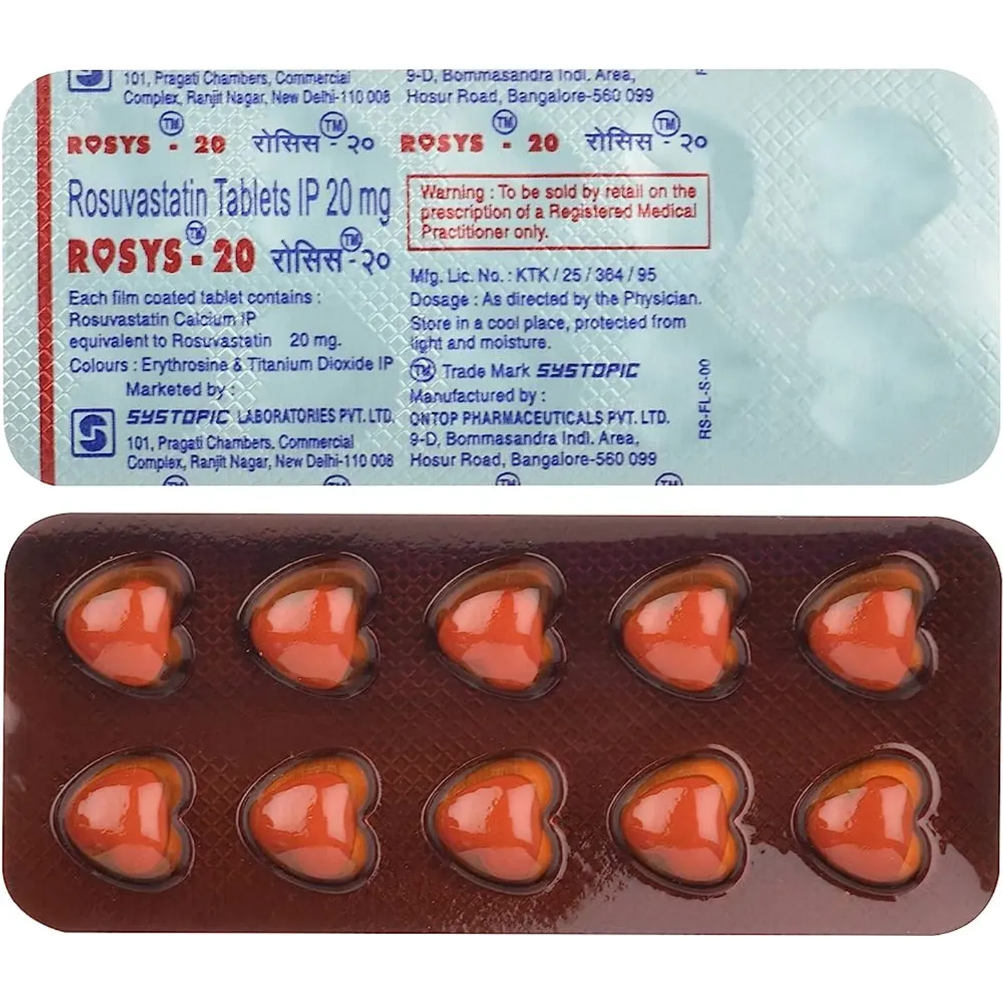 Rosys 20 Tablet product image