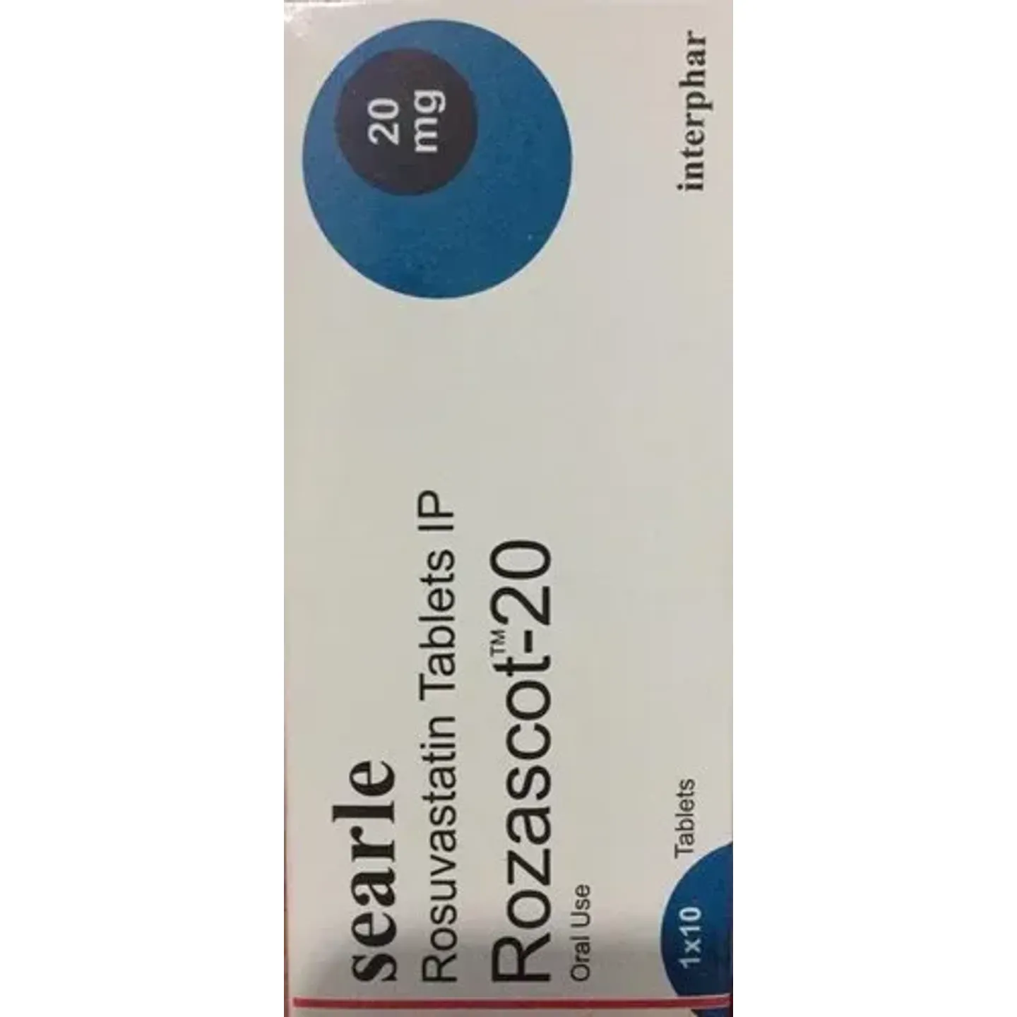 Rozascot 20 Tablet product image