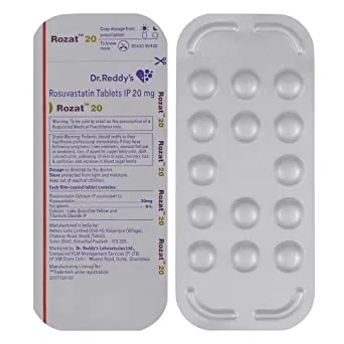Rozat 20 Tablet product image
