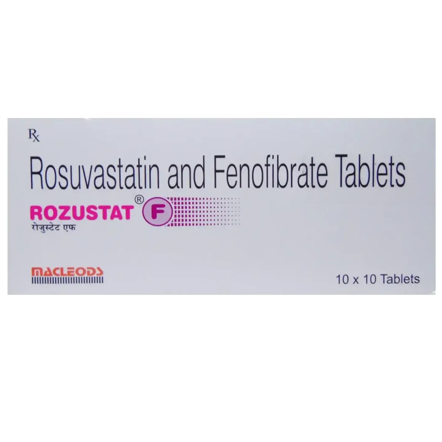 Rozustat F 10 Tablet product image