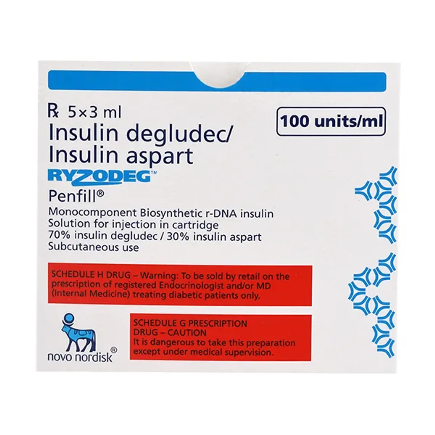 Ryzodeg Penfill 3ml product image