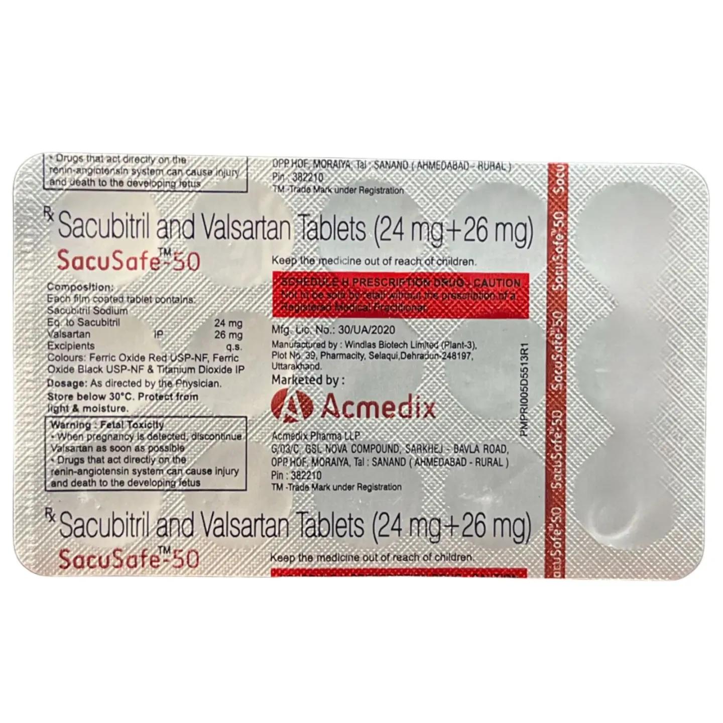 Sacusafe 50 Tablet product image