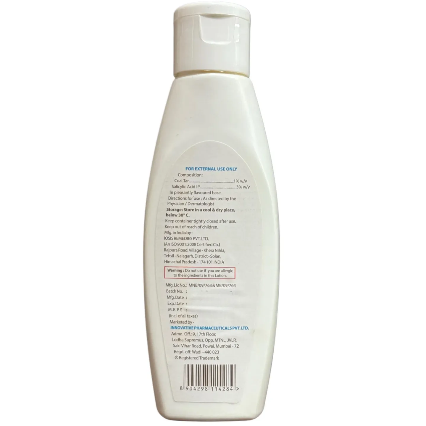 Salicare Lotion 100ml product image
