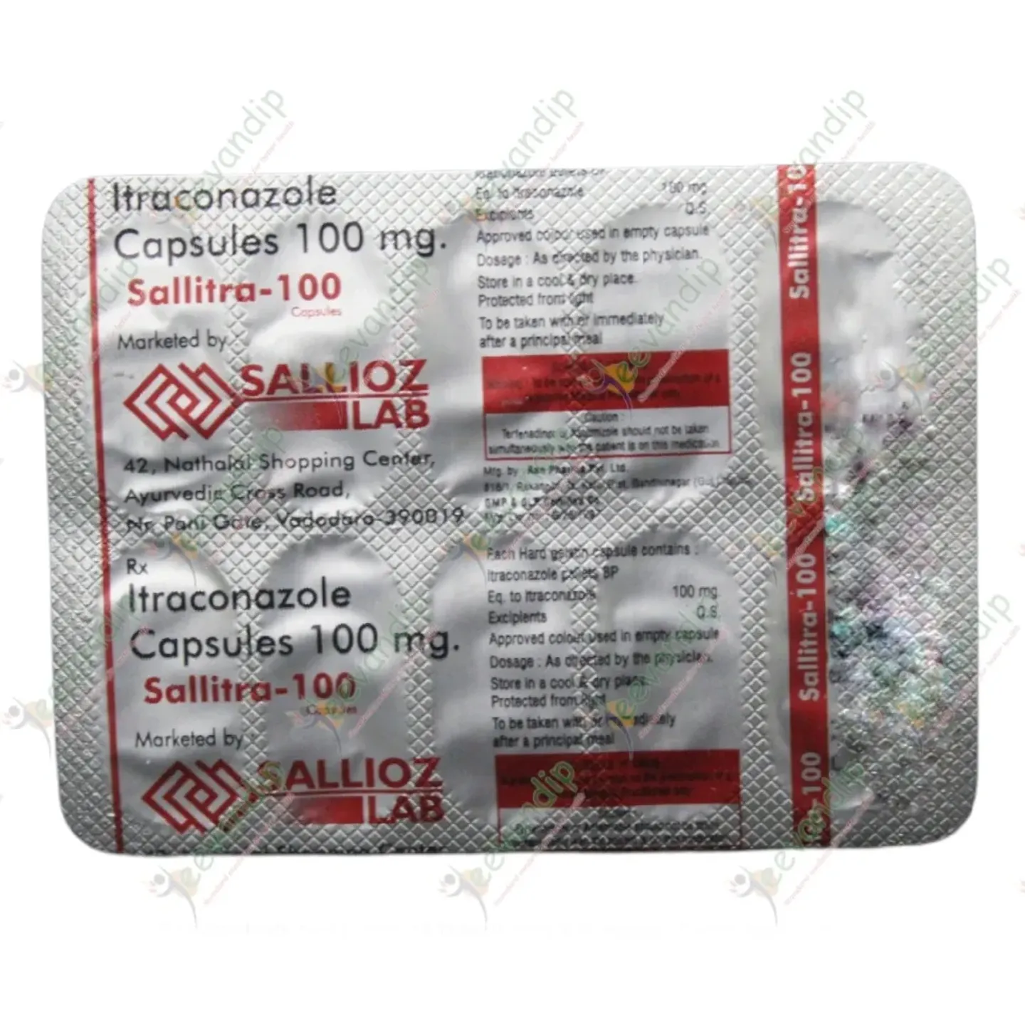 Sallitra 100mg Capsule product image