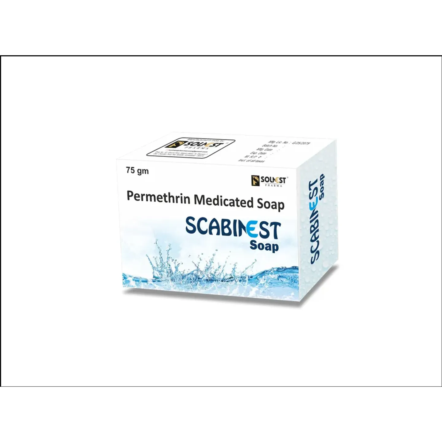 Scabinest Medicated Soap 75gm product image
