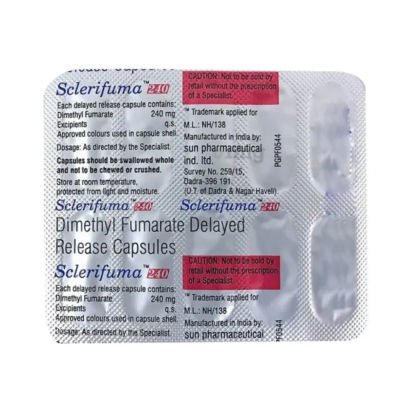 Sclerifuma 240 Capsule product image