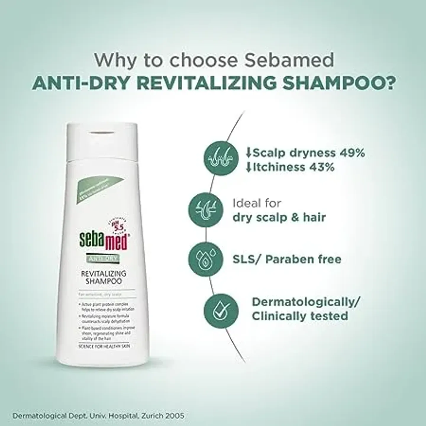 Sebamed Anti Dry Revitalizing Shampoo product image