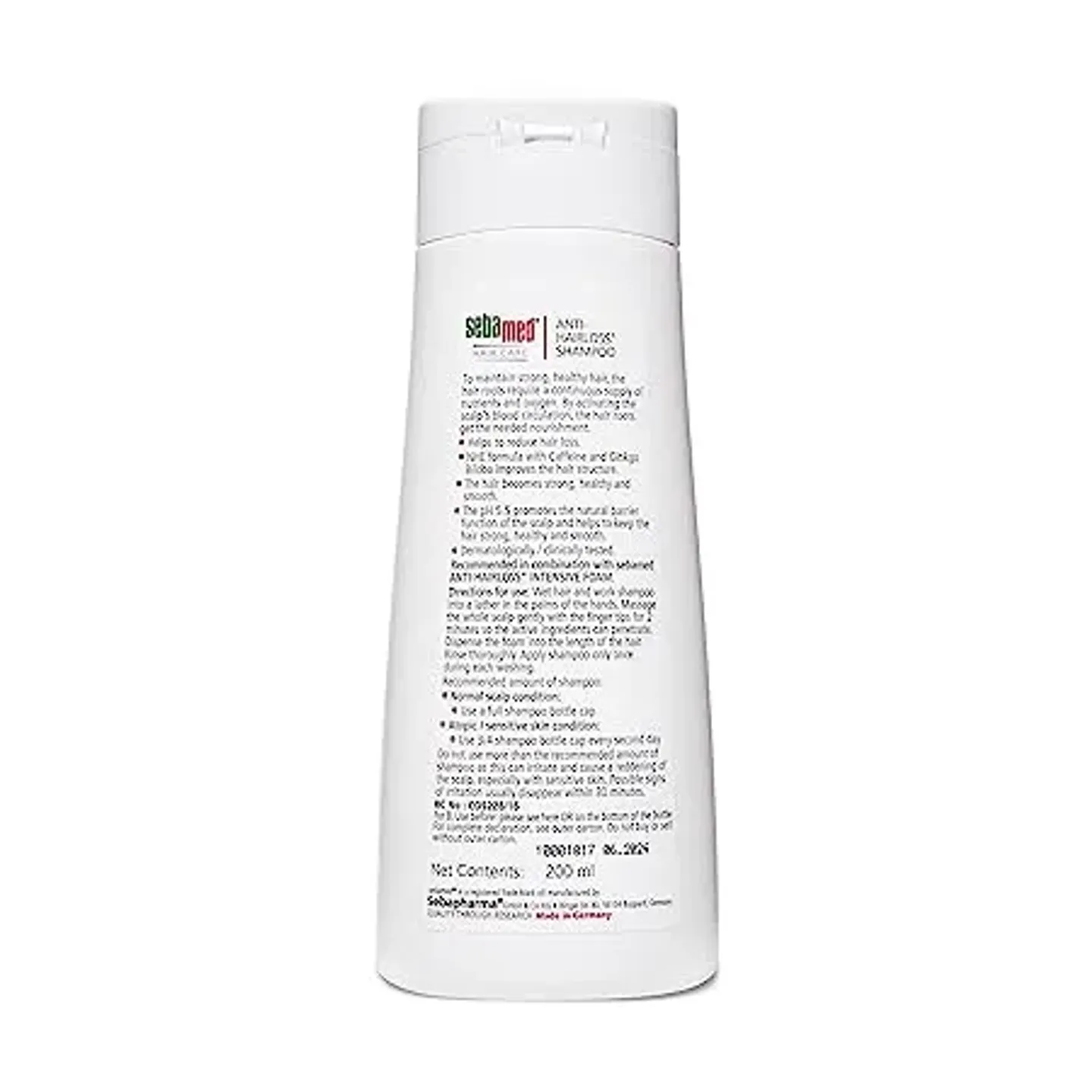 Sebamed Anti-hairloss Shampoo product image