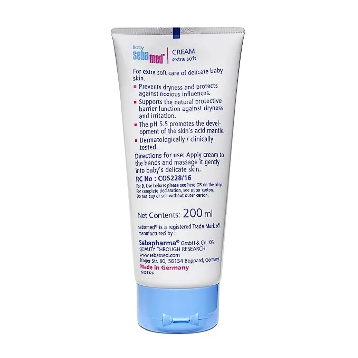 Sebamed Baby Cream Extra Soft product image