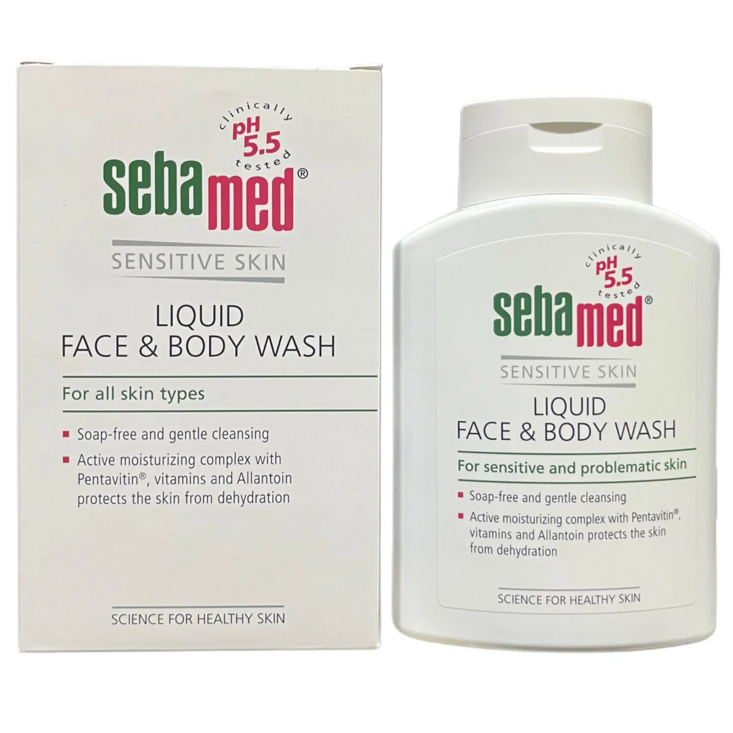 Sebamed Liquid Face & Body Wash 200ml product image