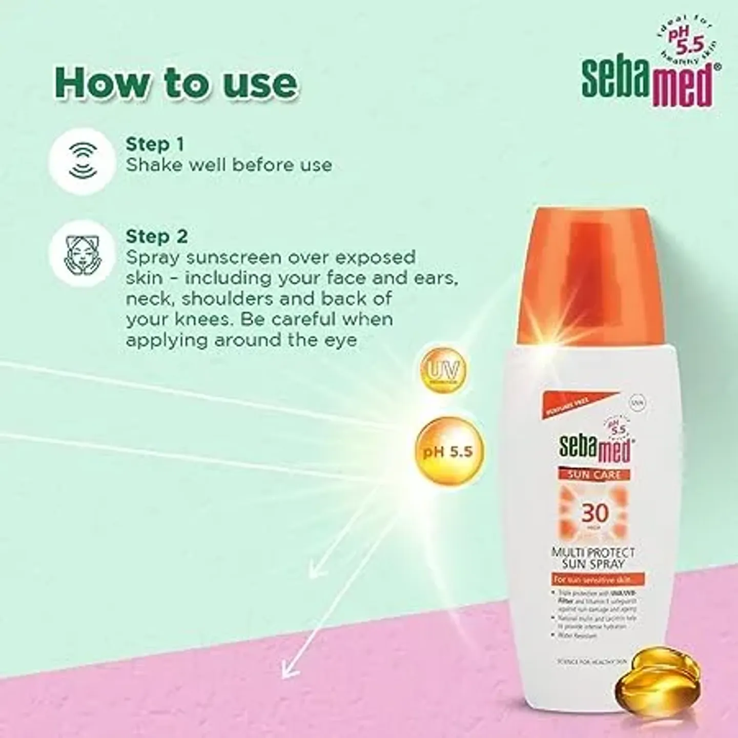 Sebamed Multi Protect Sun Spray Spf 30 product image