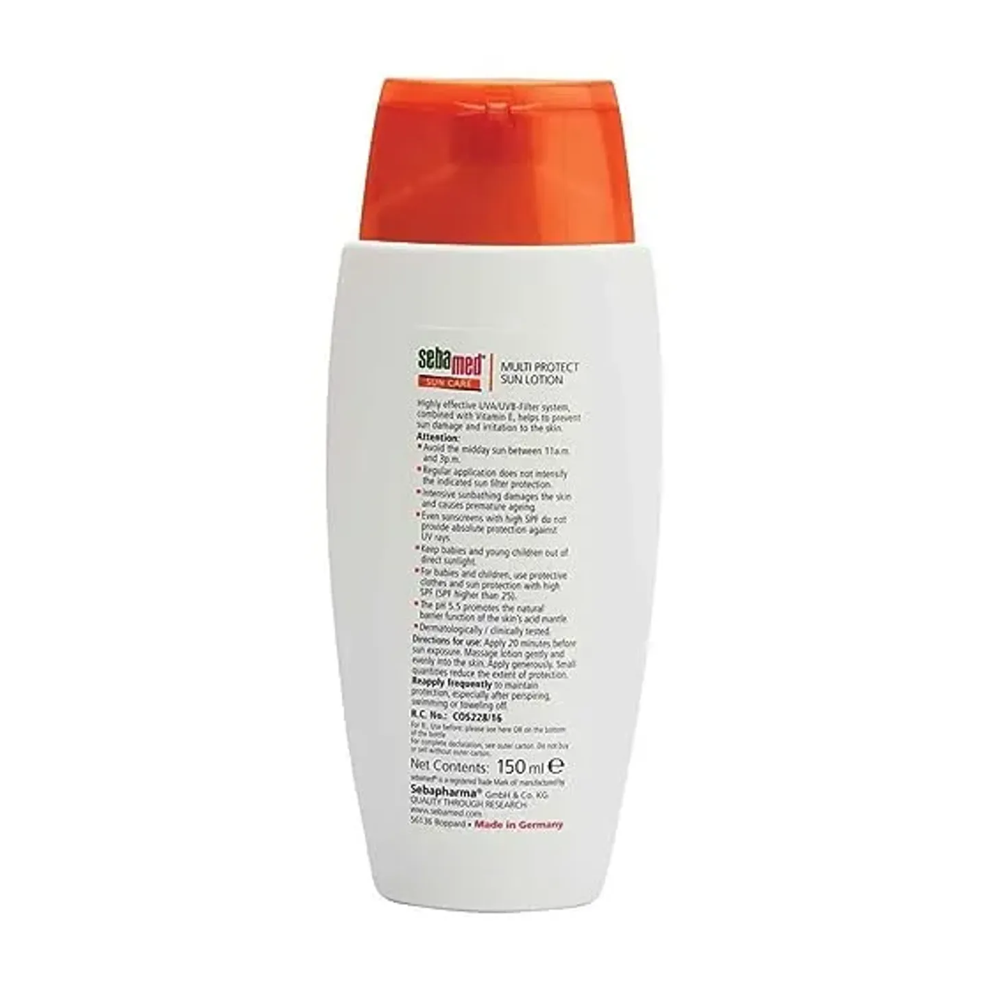 Sebamed Sunscreen Spf 50 Lotion 150ml product image