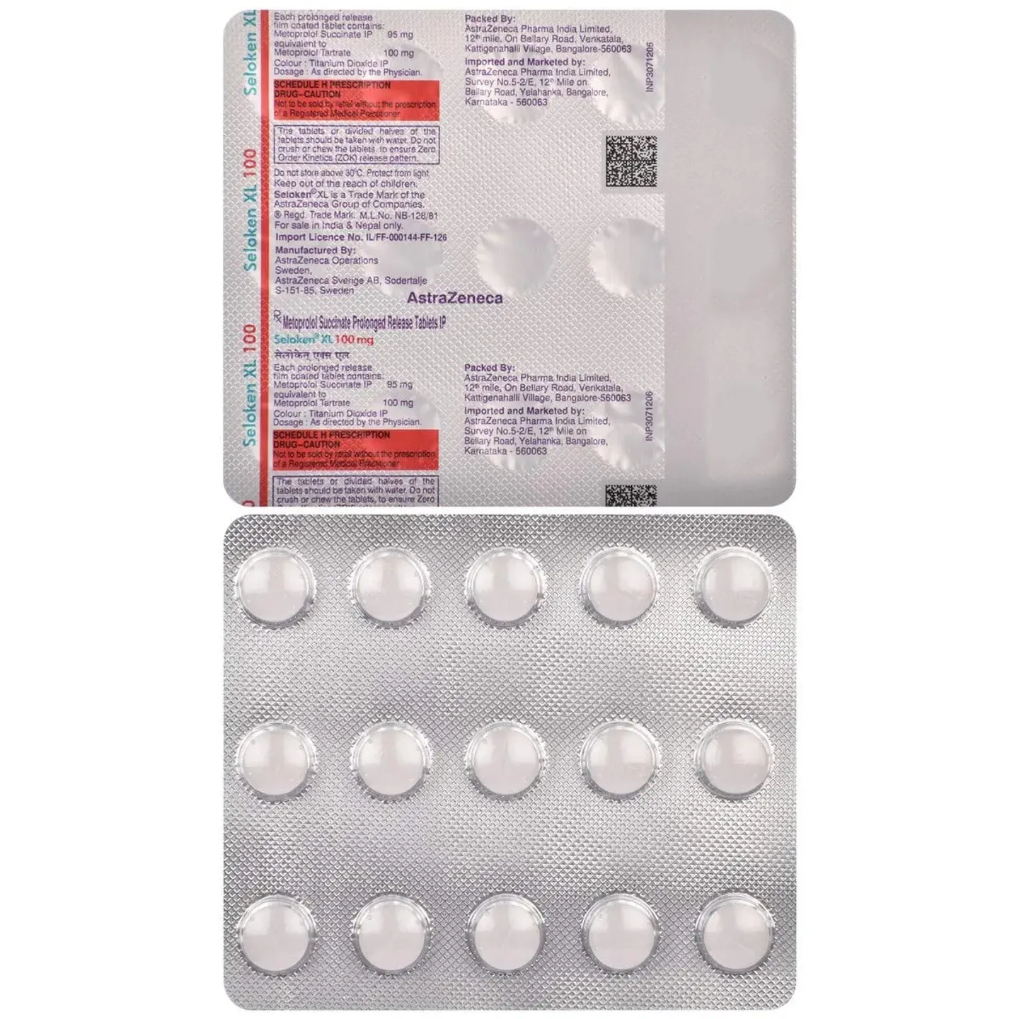 Seloken Xl 100mg Tablet product image