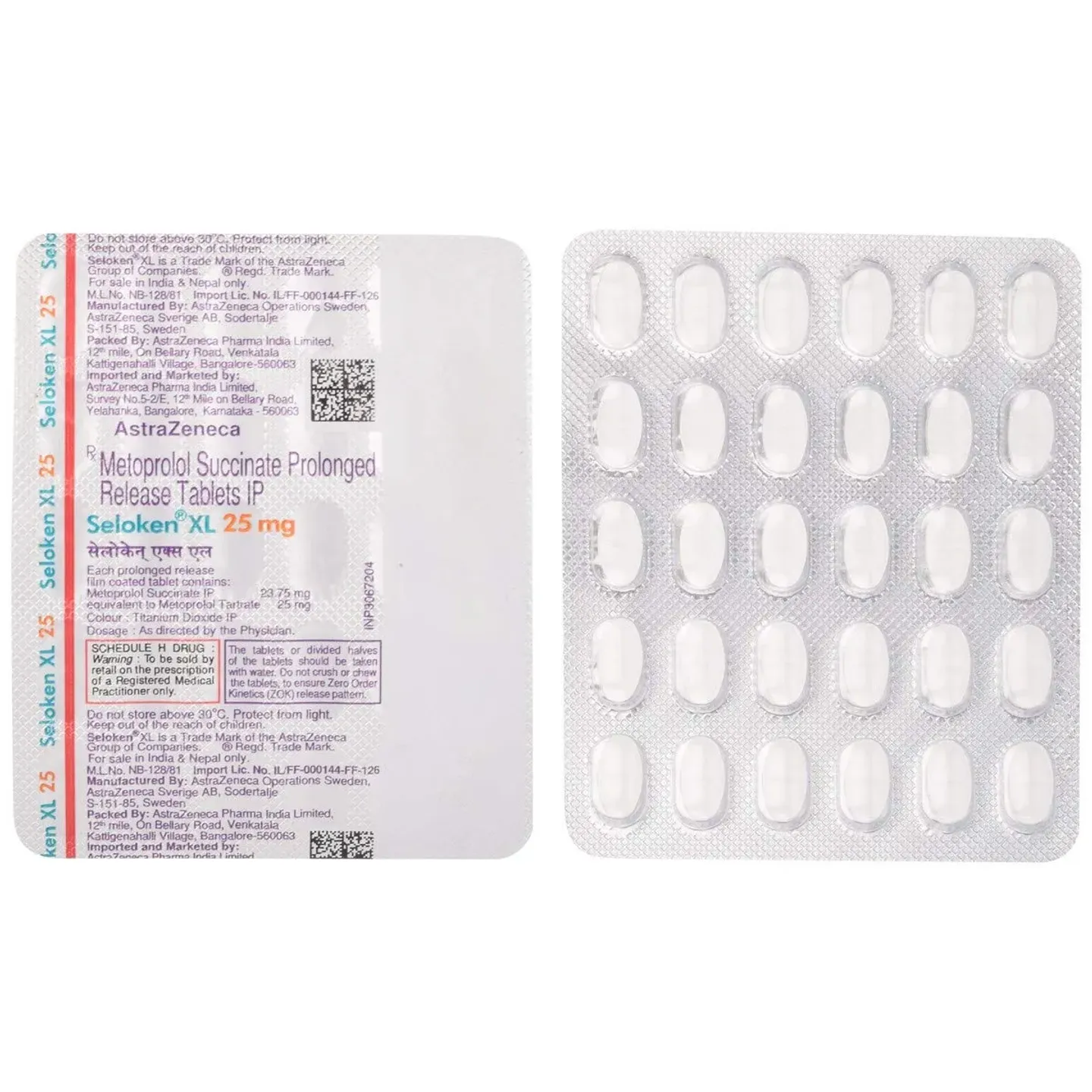 Seloken Xl 25mg Tablet product image