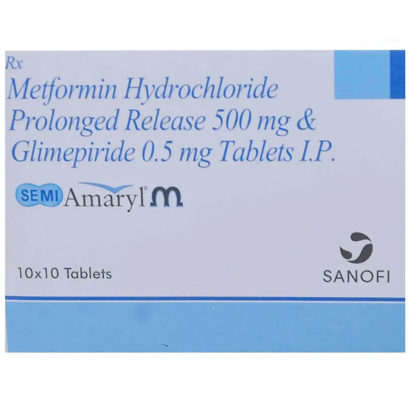 Semi Amaryl M Tablet product image