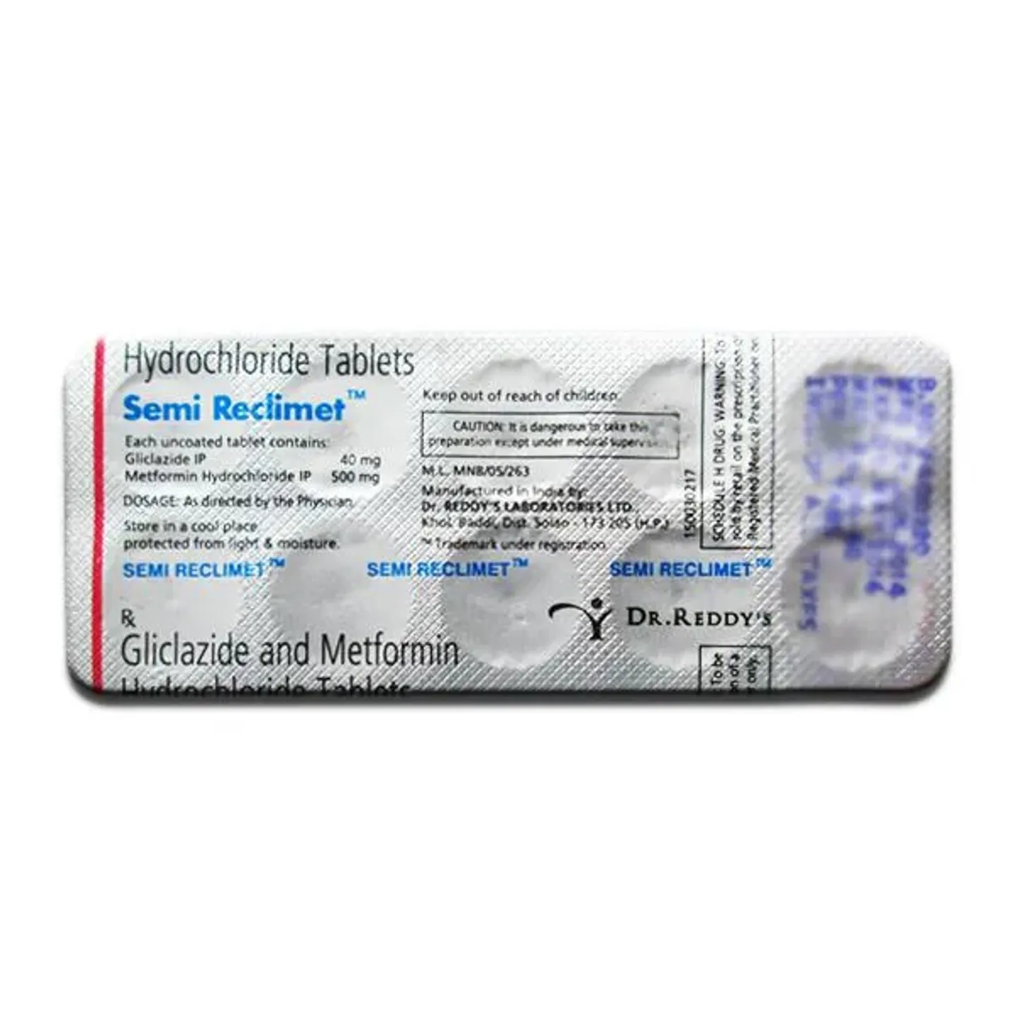 Semi Reclimet Tablet product image