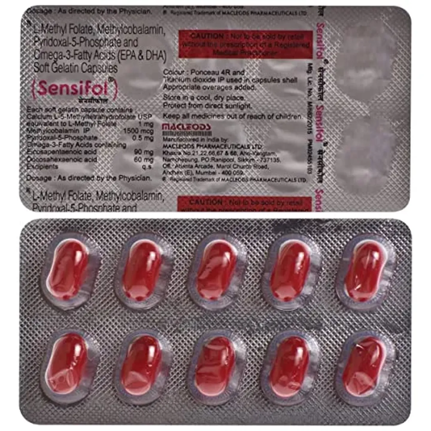 Sensifol Capsule product image