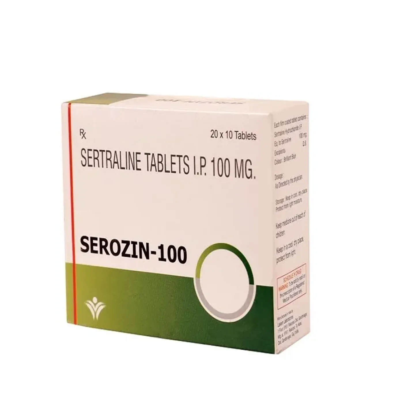 Serozin 100 Tablet product image
