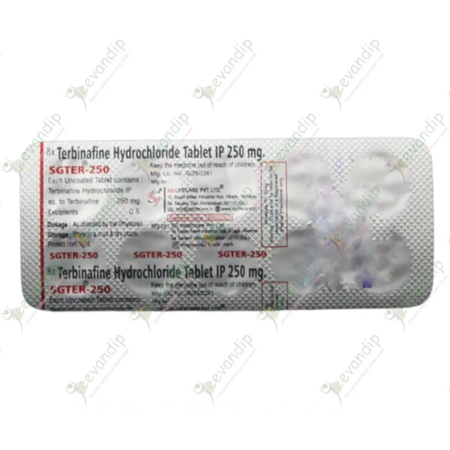 Sgter 250mg Tablet product image