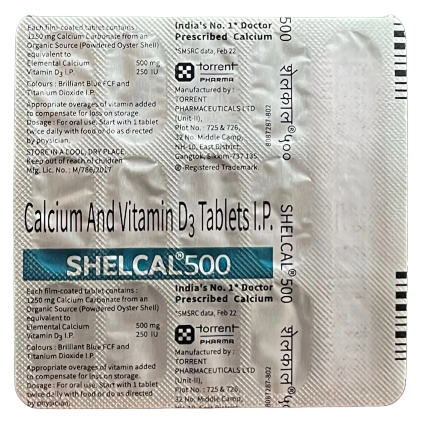 Shelcal 500 Tablet product image