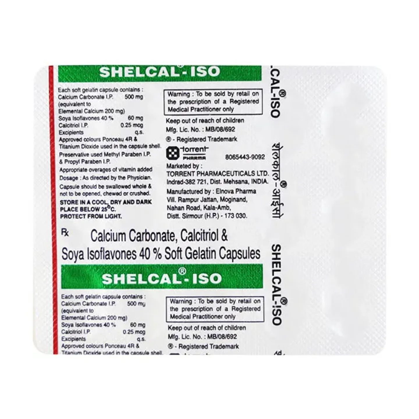 Shelcal Iso Tablet product image