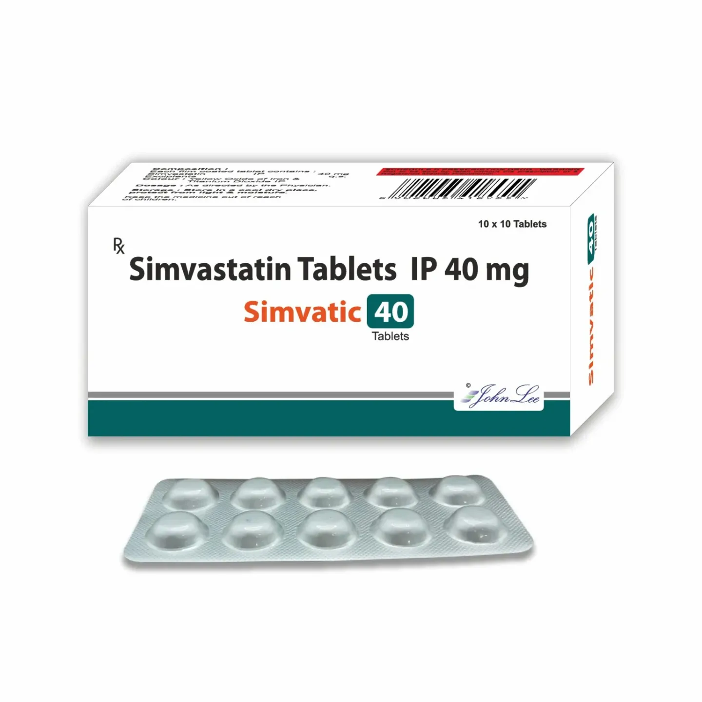 Simvatic 40 Tablet product image