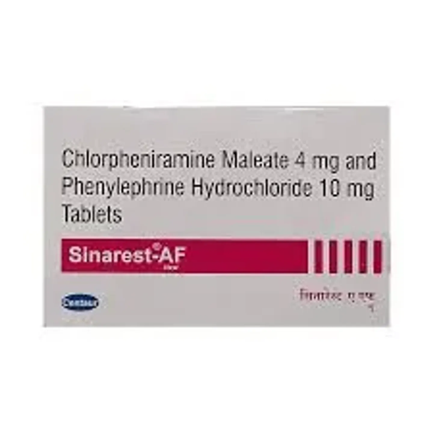 Sinarest Af Tablet product image