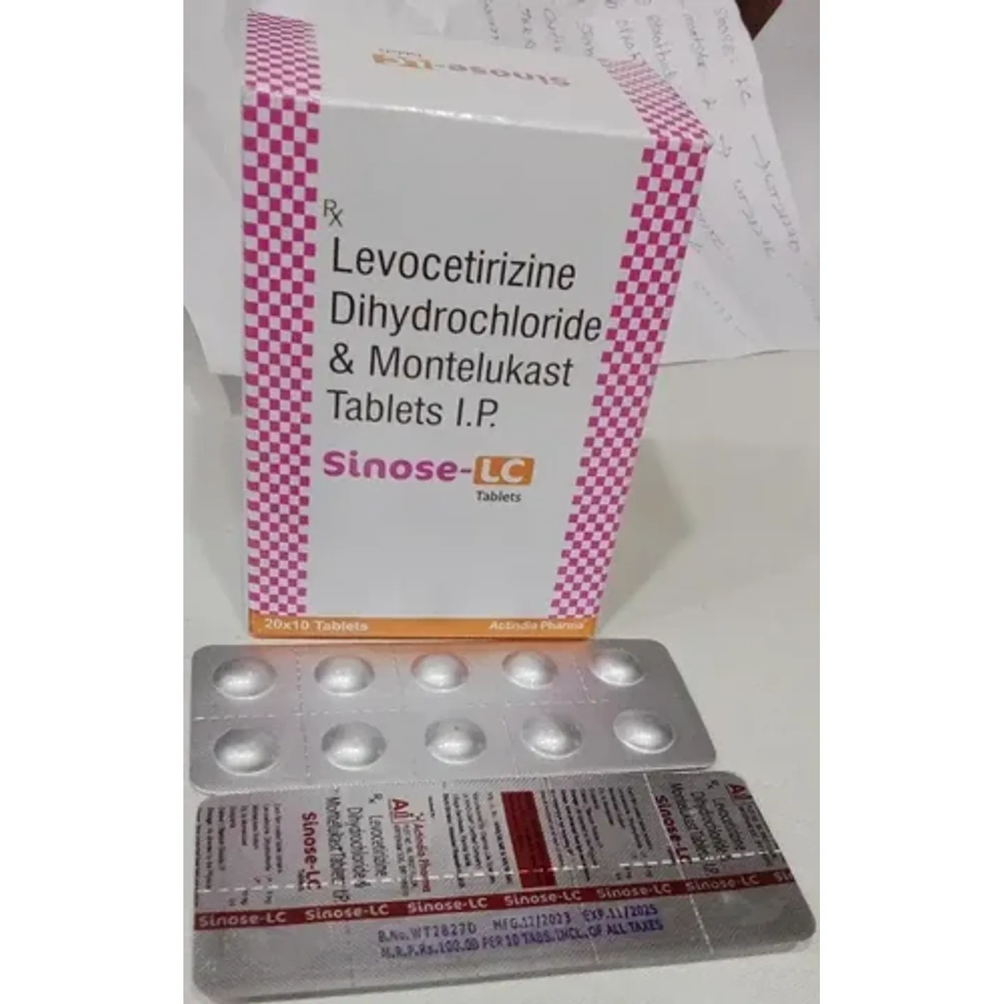 Sinose Lc Tablet product image