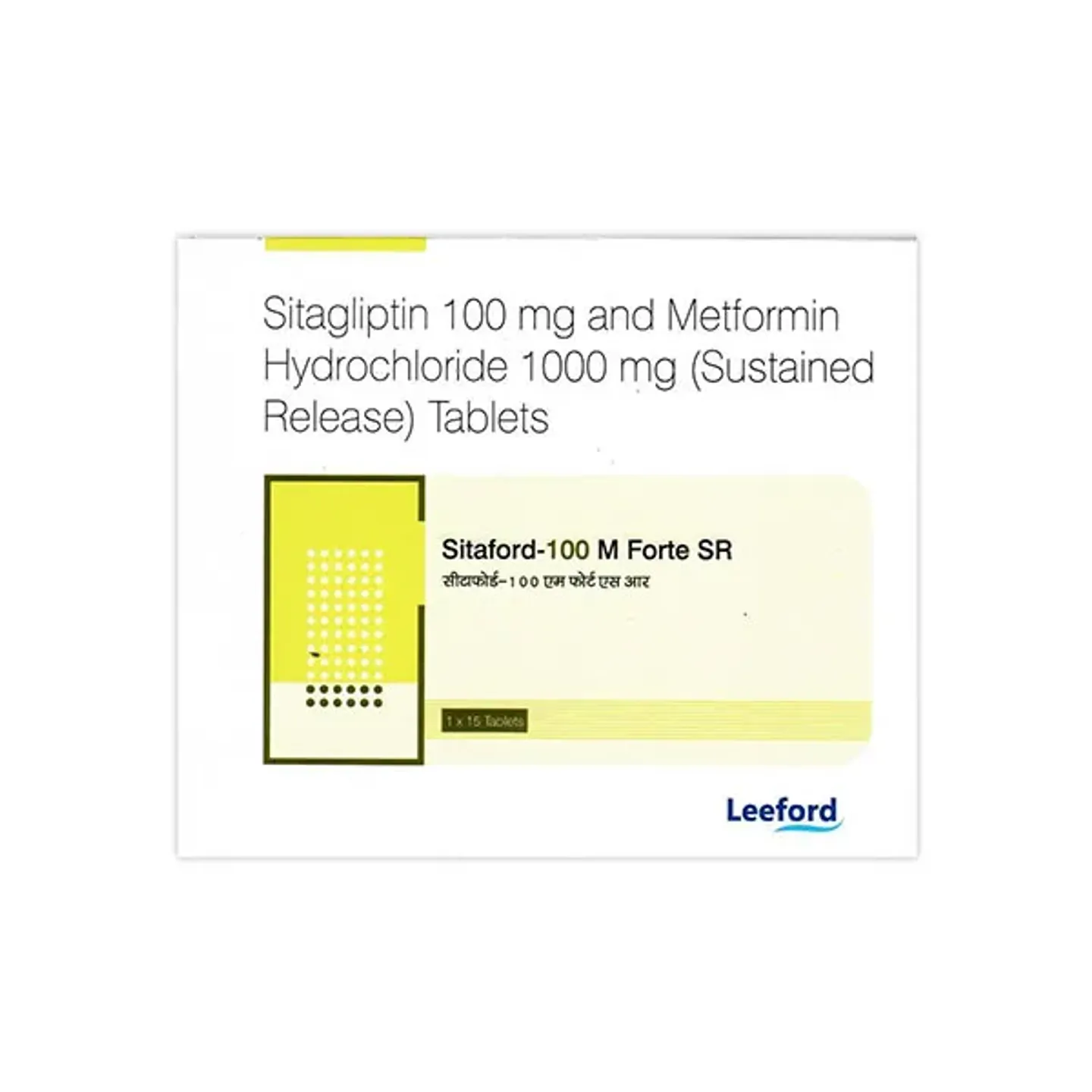 Sitaford 100 M Forte Sr Tablet product image